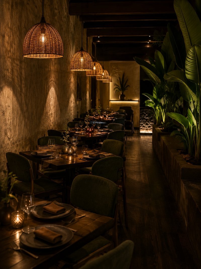 Salón del restaurante Milpa